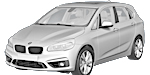 BMW F45 B2651 Fault Code
